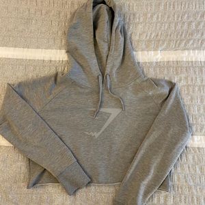 GYMSHARK CROPPED HOODIE